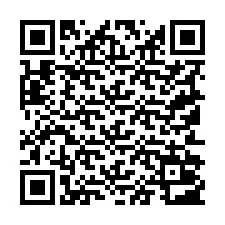 Código QR para número de telefone +19152003418