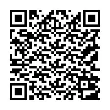 Código QR para número de teléfono +19152003431