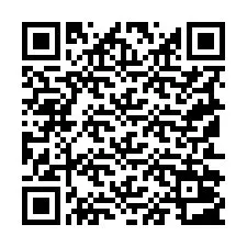 Codice QR per il numero di telefono +19152003454