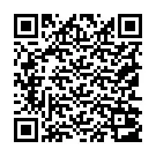 Código QR para número de teléfono +19152003459