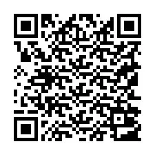 Código QR para número de teléfono +19152003462