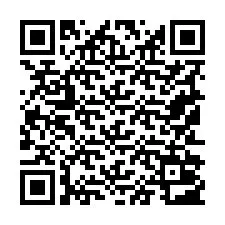 QR-koodi puhelinnumerolle +19152003477