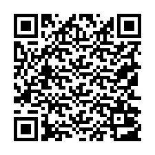 Código QR para número de telefone +19152003563