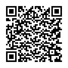 QR Code pour le numéro de téléphone +19152226112