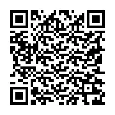 QR Code pour le numéro de téléphone +19152226186