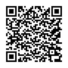 Código QR para número de telefone +19152236439