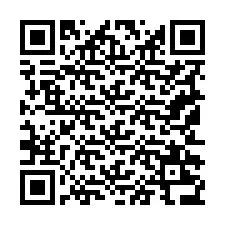 Código QR para número de telefone +19152236525