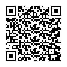 Código QR para número de teléfono +19152281258