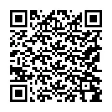 Código QR para número de telefone +19152284375