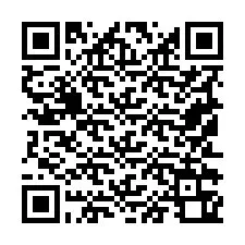 Código QR para número de teléfono +19152360477