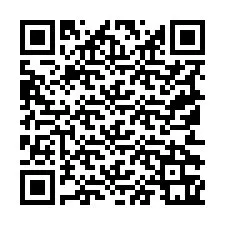 QR-Code für Telefonnummer +19152361208