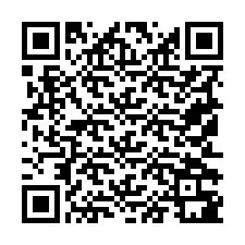 Codice QR per il numero di telefono +19152381333