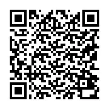 Código QR para número de telefone +19152430252