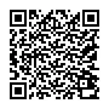 Codice QR per il numero di telefono +19152430389