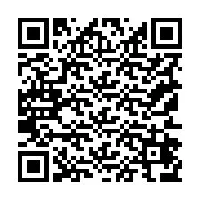 Codice QR per il numero di telefono +19152476001