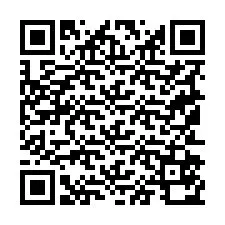 Código QR para número de telefone +19152570062