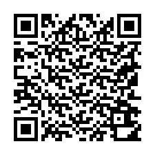 QR-Code für Telefonnummer +19152610356