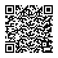 Codice QR per il numero di telefono +19152633458