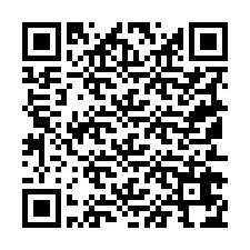 Kode QR untuk nomor Telepon +19152674844