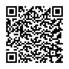 Código QR para número de teléfono +19152754280