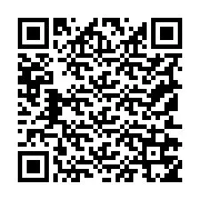 Código QR para número de telefone +19152755011