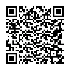 QR-koodi puhelinnumerolle +19152755377