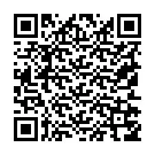 Codice QR per il numero di telefono +19152756003