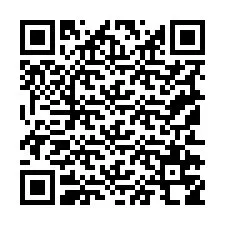 QR-koodi puhelinnumerolle +19152758551