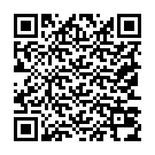 Código QR para número de telefone +19153034439