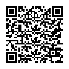 Código QR para número de telefone +19153034849