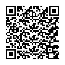 QR код за телефонен номер +19153750073