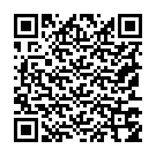 Código QR para número de teléfono +19153754015