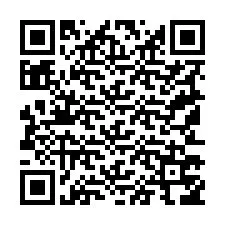 Codice QR per il numero di telefono +19153756220