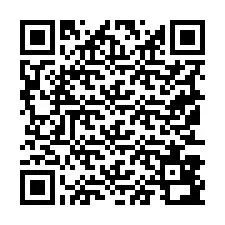 Código QR para número de teléfono +19153892596