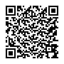 Código QR para número de telefone +19153894853