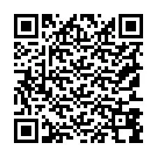 Codice QR per il numero di telefono +19153898001