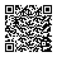 Código QR para número de teléfono +19154003301