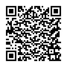 QR-code voor telefoonnummer +19155361571