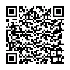 Codice QR per il numero di telefono +19155362914