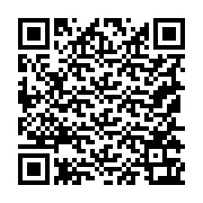 Código QR para número de teléfono +19155363765