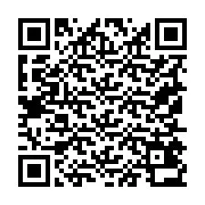 Código QR para número de telefone +19155432493