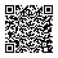 QR kód a telefonszámhoz +19155740843