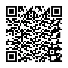 Código QR para número de teléfono +19155742800