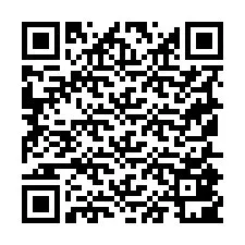 QR-code voor telefoonnummer +19155801342