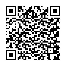 Código QR para número de teléfono +19155824292