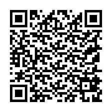 QR Code pour le numéro de téléphone +19155829440