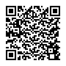 QR Code pour le numéro de téléphone +19155840716