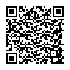 QR-Code für Telefonnummer +19155842372