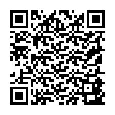 Código QR para número de teléfono +19155843041