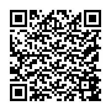 Código QR para número de teléfono +19155847991